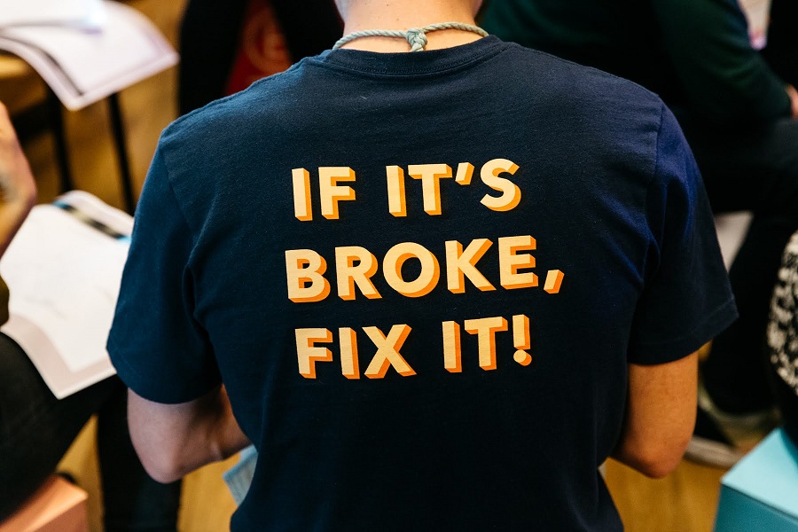 "If it's broke, fix it"