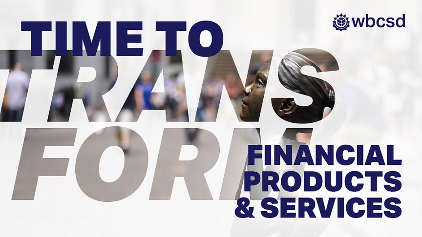 time to transform: financial products and services