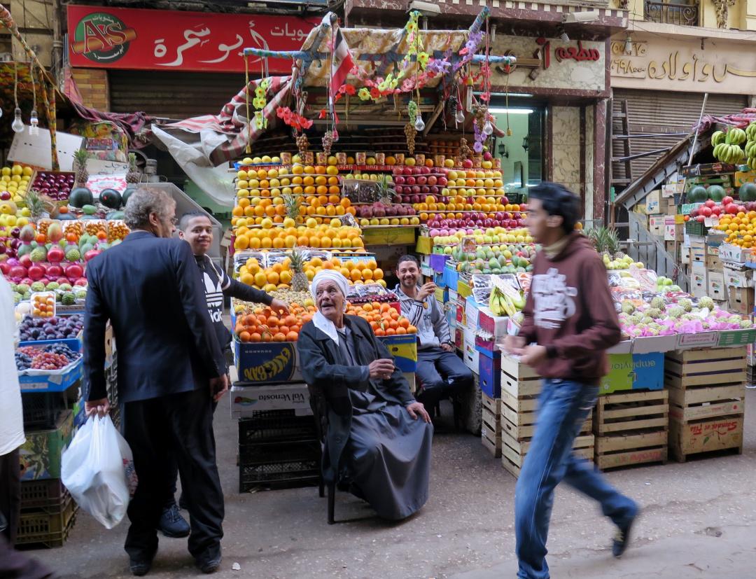 Market Scene Egypt