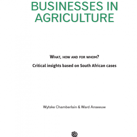 Title page of Inclusive Businesses in Agriculture