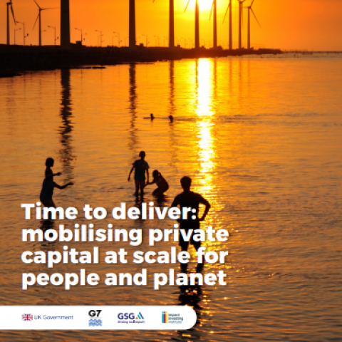 Time to deliver: mobilising private capital at scale for people and planet