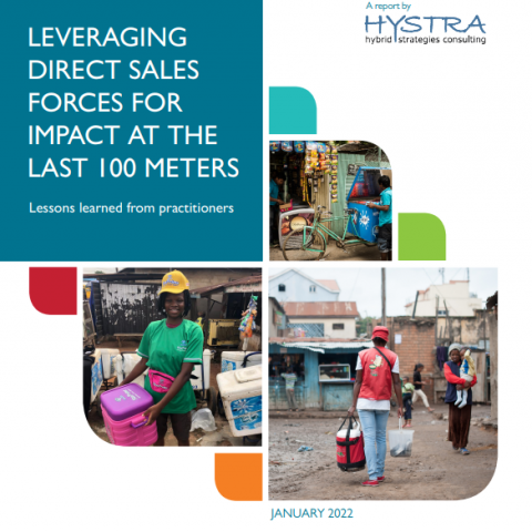 Leveraging direct sales forces for impact at the last 100 meters: report cover